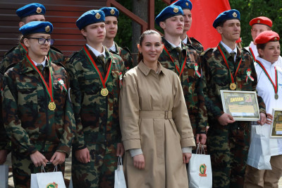 Минский областной этап военно‑патриотической игры «Орленок» прошел в Борисове