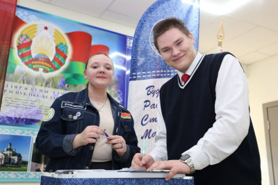 В Минской области стартовал республиканский промопроект "Выбираем студотряд!"