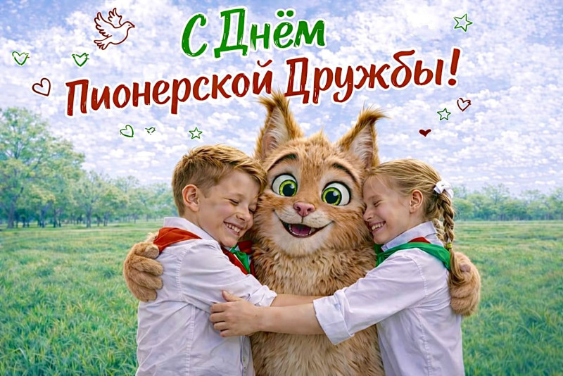 С Днем пионерской дружбы!