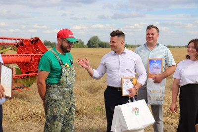 Первых трехтысячников чествовали в СПК им. Деньщикова